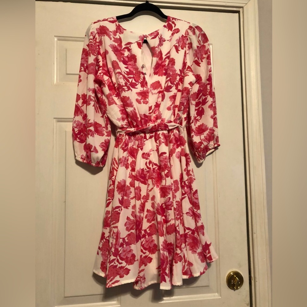 NWOT SUGARLIPS ANTOINETTE FLORAL DERBY DRESS - Picture 6 of 7